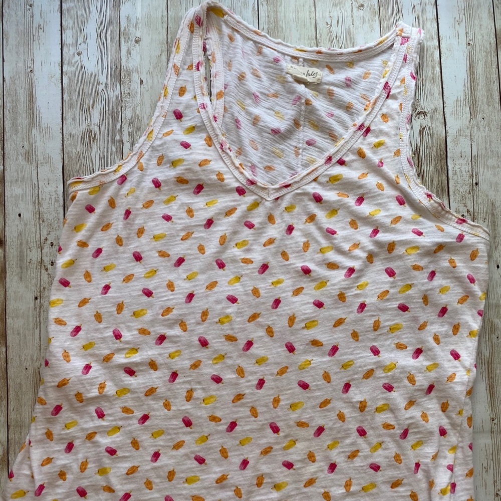 Maison Jules sleeveless tank top summer ice cream